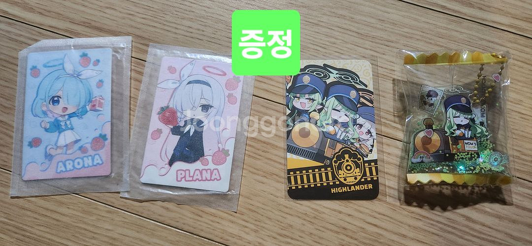 블루아카이브 GS25 웨하스 포토카드 전종 판매합니다--2