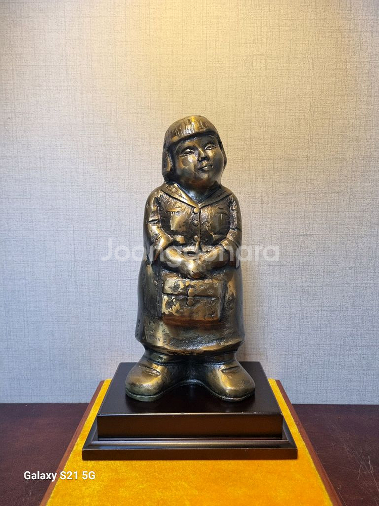 [동 브론즈 작품] 어느날 여고시절 -높이34cm--0