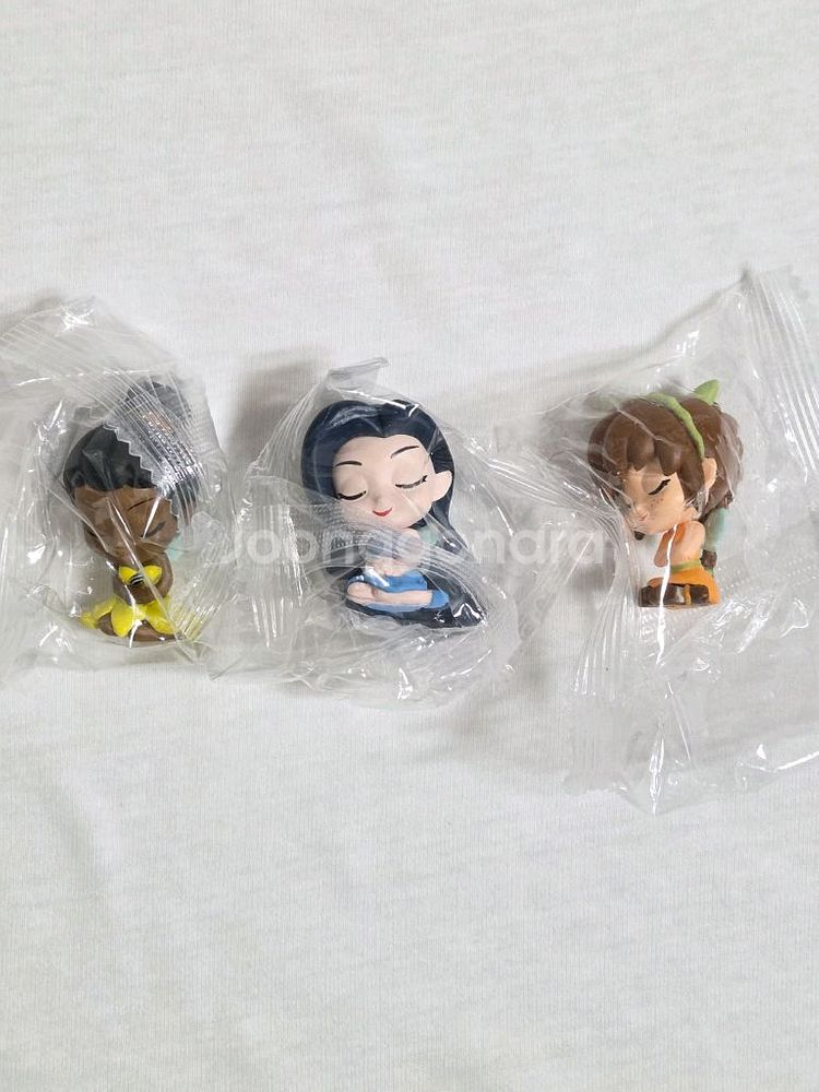 디즈니 페어리즈 꾸벅 피규어 3종--0