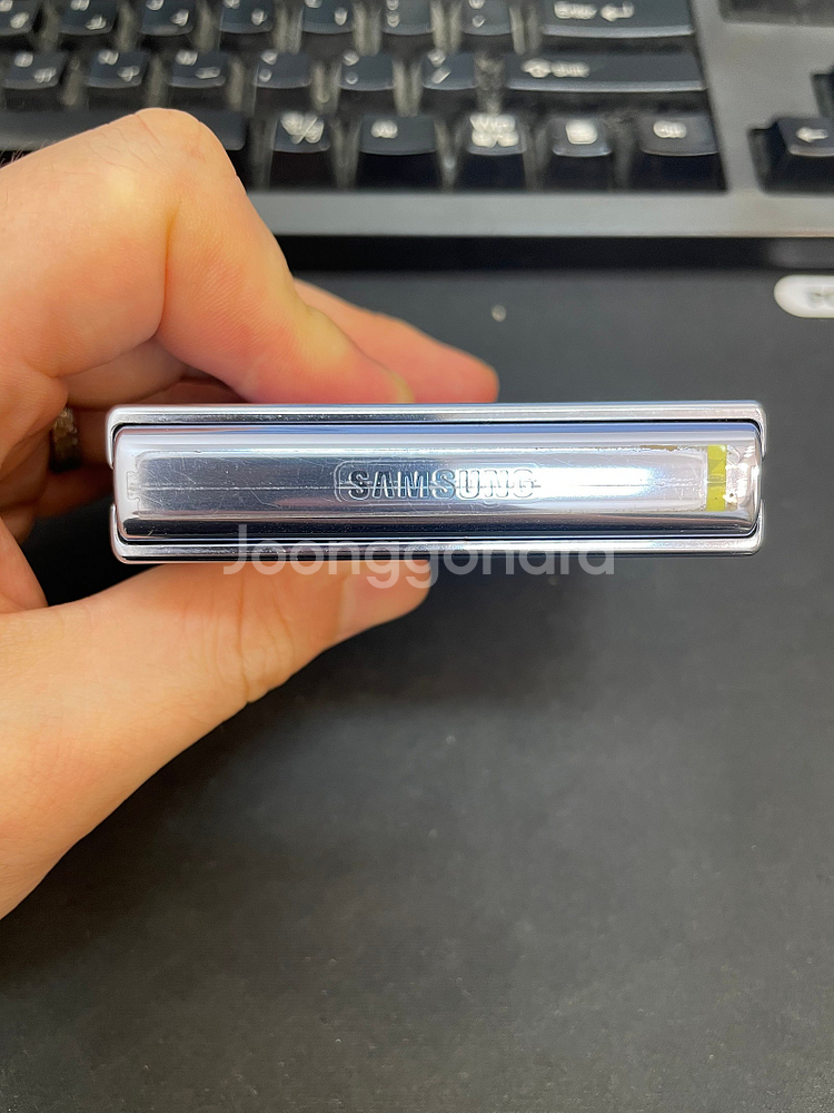 갤럭시Z플립4 블루 256GB 무잔상 가성비좋은 중고2--4
