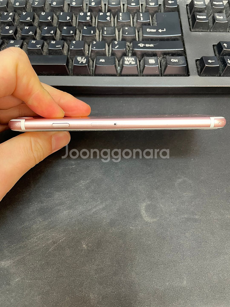 아이폰7 로즈골드 128GB 상태좋은 중고14만팝니다--3