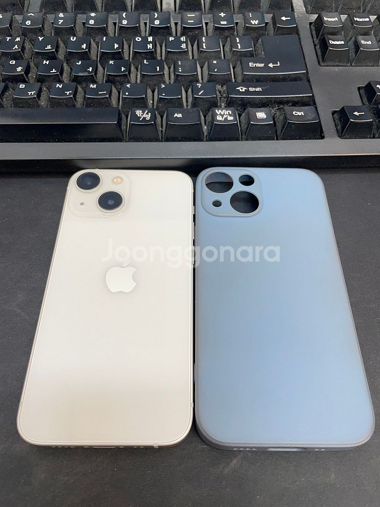 아이폰13미니 화이트 128GB 상태좋은중고32만5천팝--0
