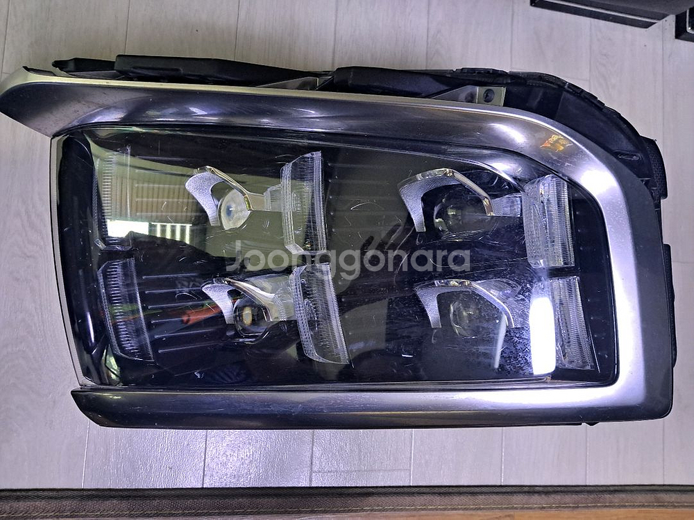 모하비 더마스터 LED 전조등 헤드라이트 14핀 양쪽--1