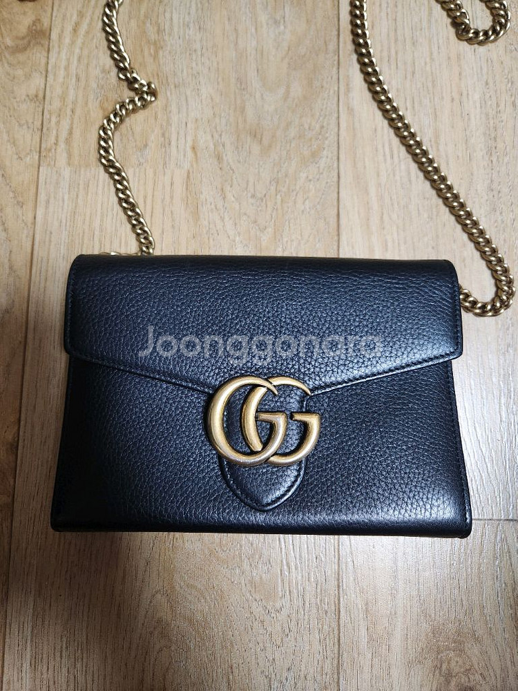 (정품)구찌 마몽 핸드백--0