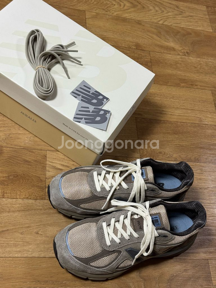 [270] 오라리 x 뉴발란스 990V4 런던포그--8