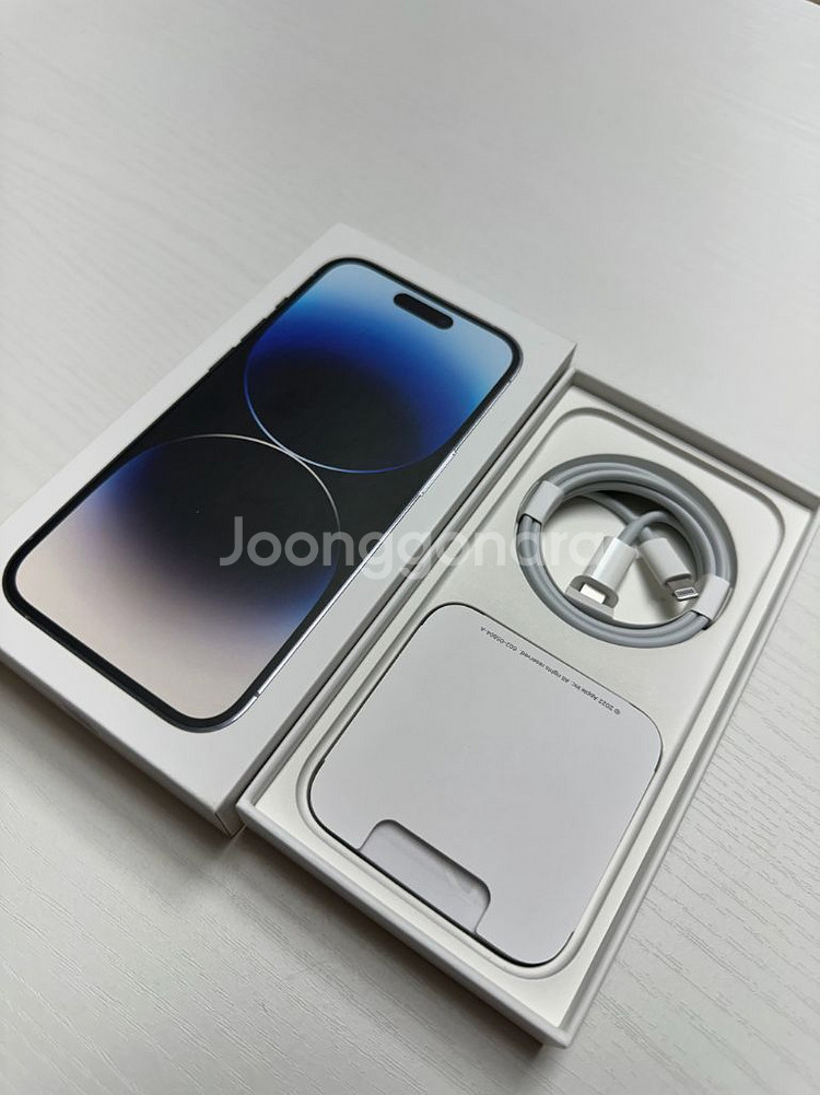 아이폰 14프로 128 블랙--3