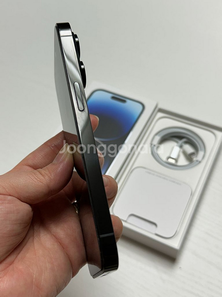 아이폰 14프로 128 블랙--4