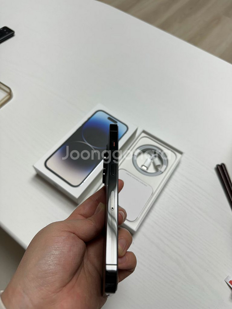 아이폰 14프로 128 블랙--6