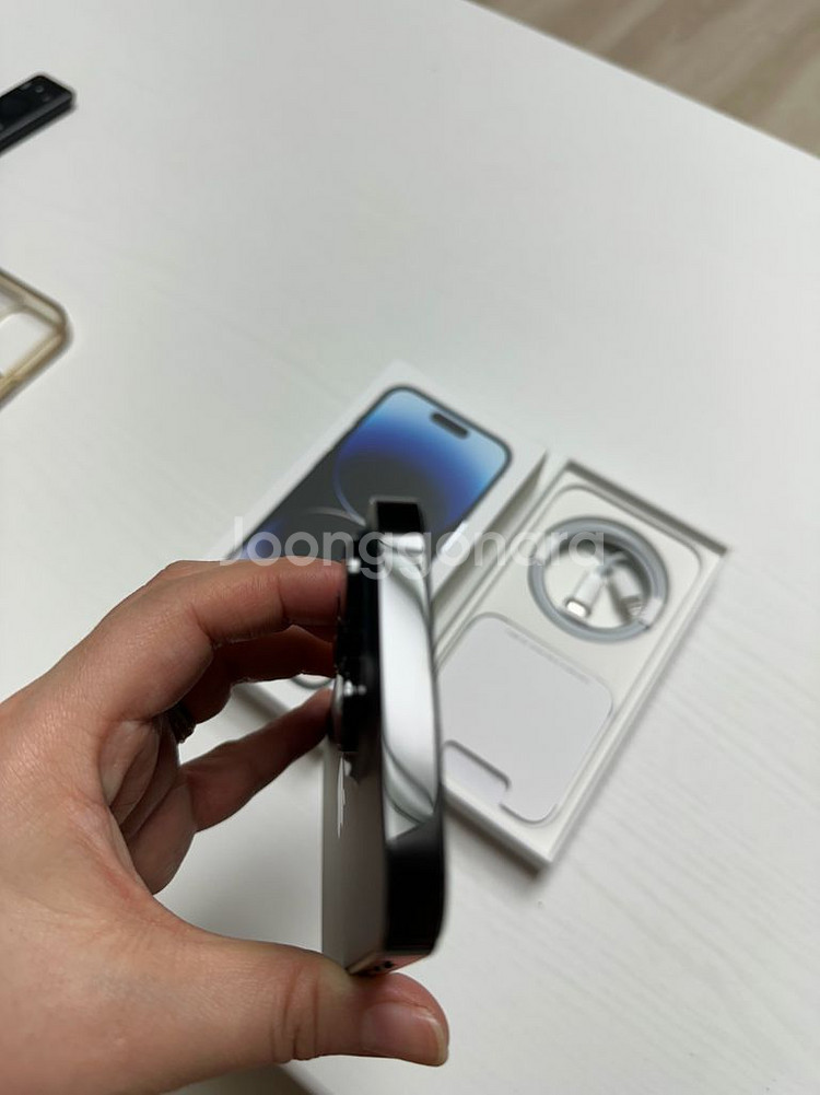 아이폰 14프로 128 블랙--9