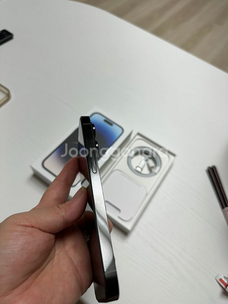 아이폰 14프로 128 블랙--8