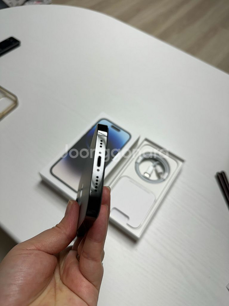 아이폰 14프로 128 블랙--7