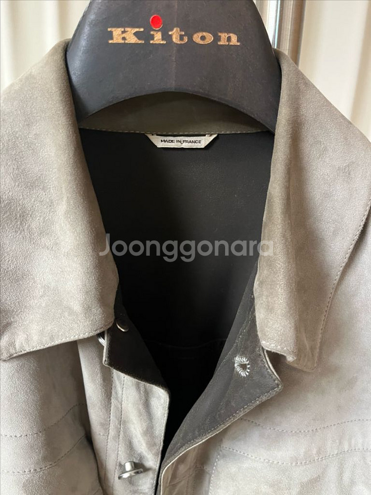 에르메스 스웨이드 자켓 46사이즈--2