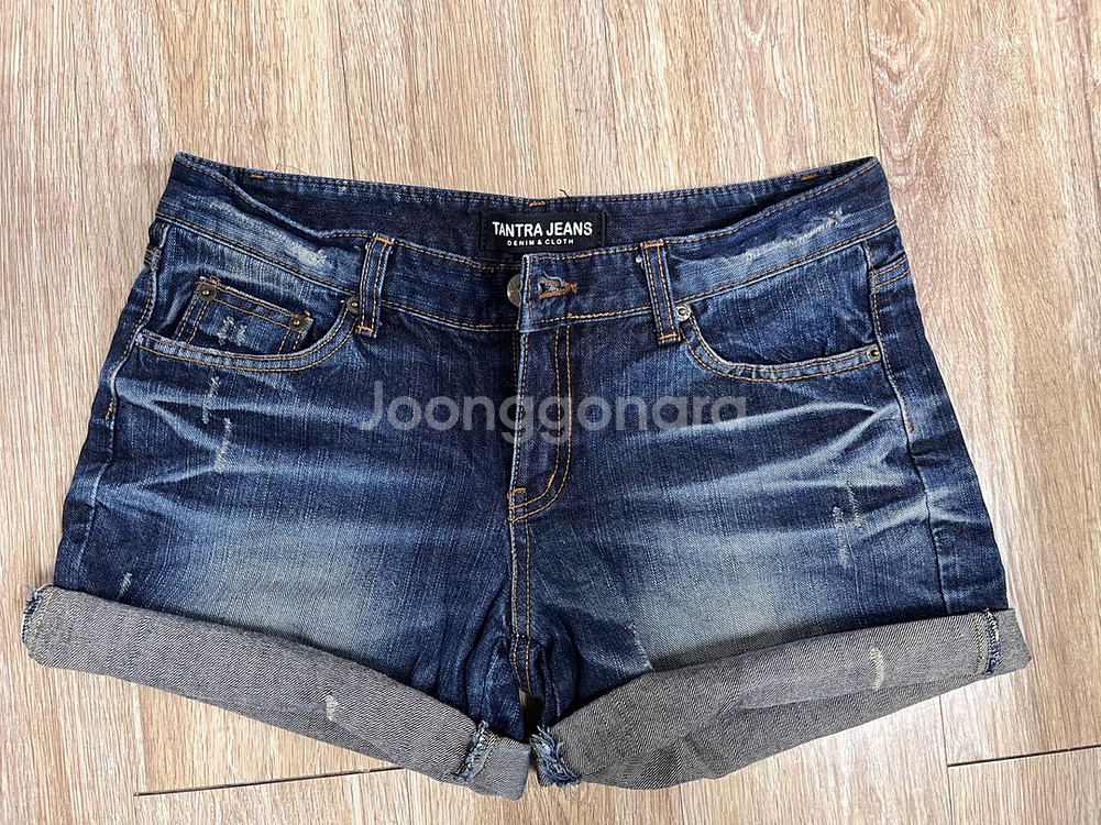 데님 반바지 (L 사이즈)--0