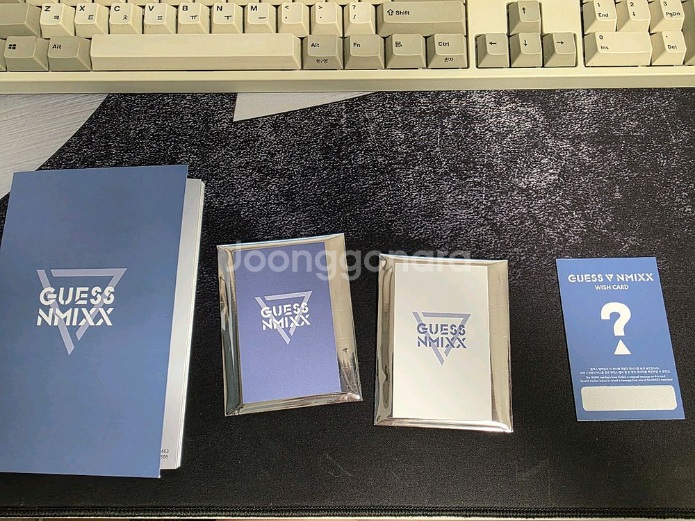 엔믹스 x 게스 콜라보 포토카드 굿즈 저렴히 판매--0