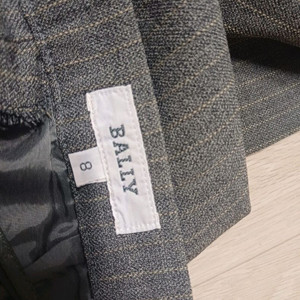 BALLY 스트라이프 정장 바지 8사이즈