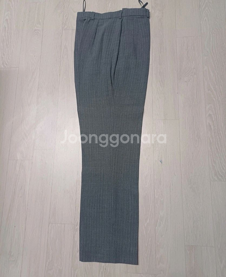 BALLY 스트라이프 정장 바지 8사이즈--2