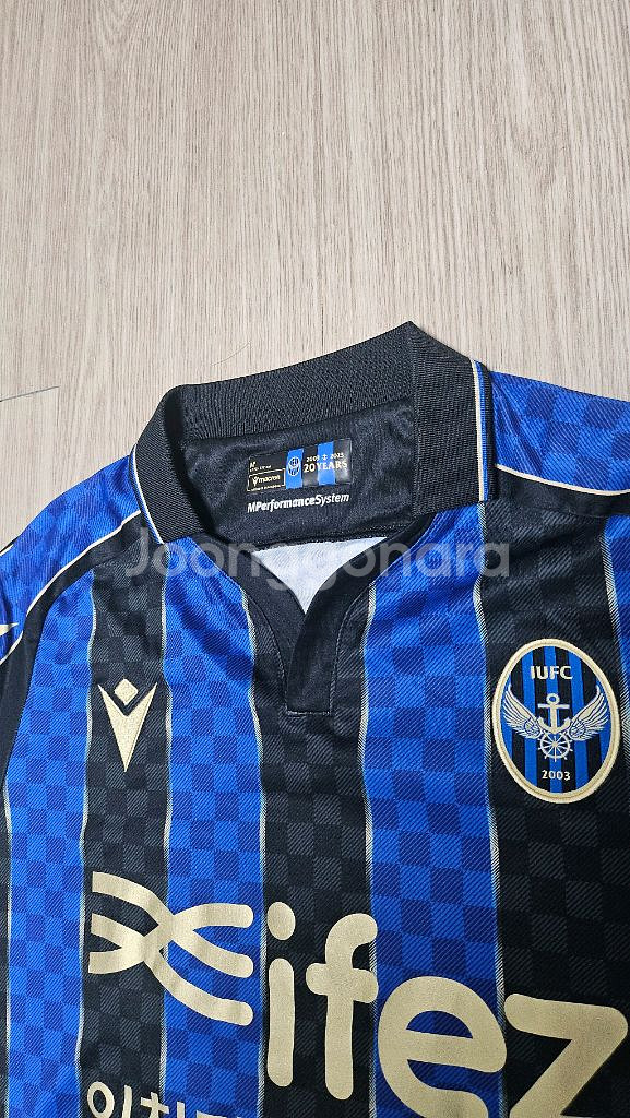 인천유나이티드 2023 홈 어센틱 유니폼m 무고사 마킹--2