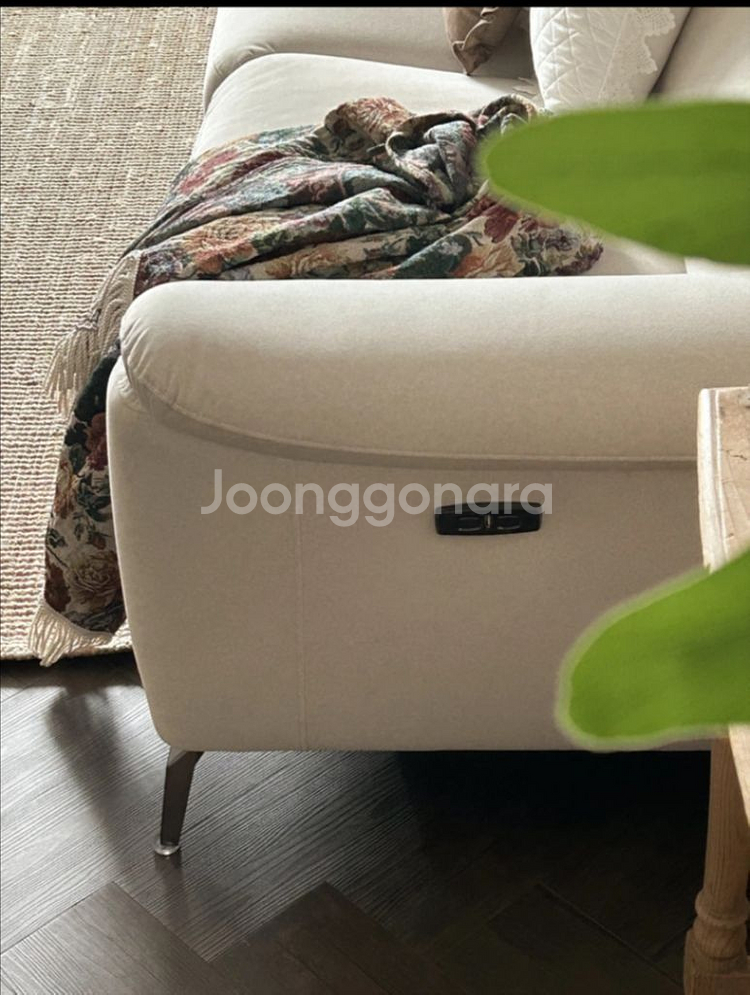 한샘 리클라이너쇼파 (4인)--3