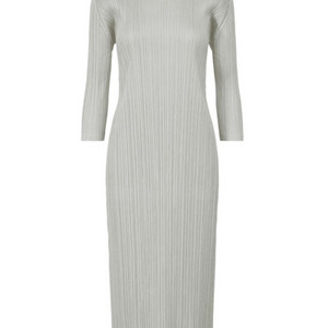 플리츠플리즈 23.4월 먼슬리 원피스 라이트그레이