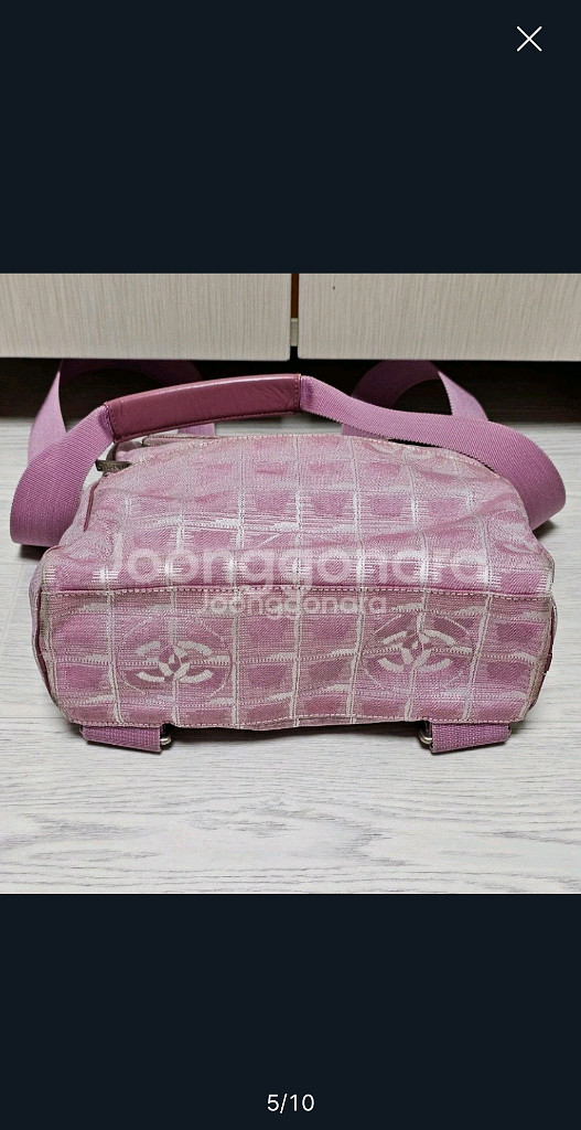 정품 샤넬 뉴트레블 멀티 스몰 숄더 백팩--4