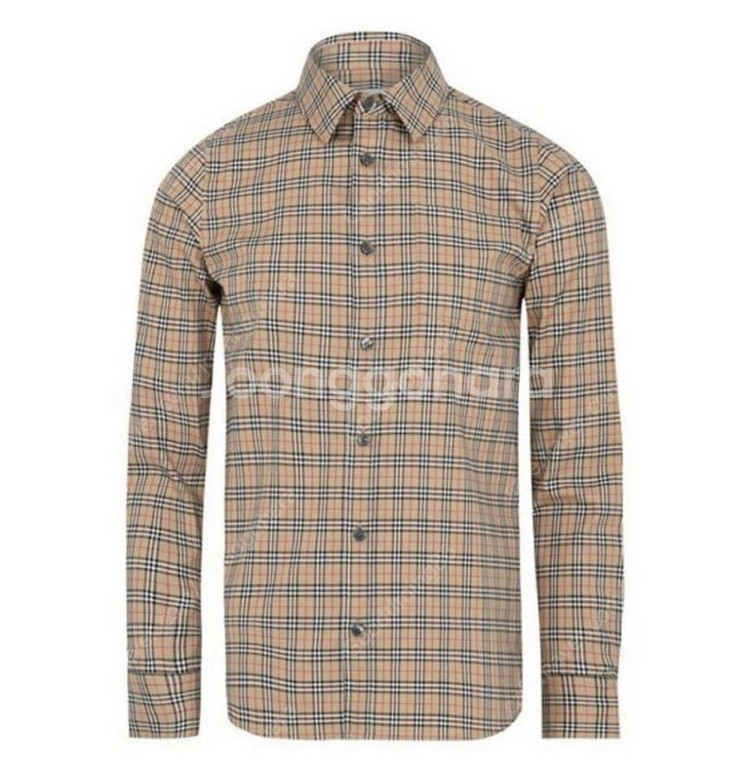 버버리 체크 플라넬 셔츠--0