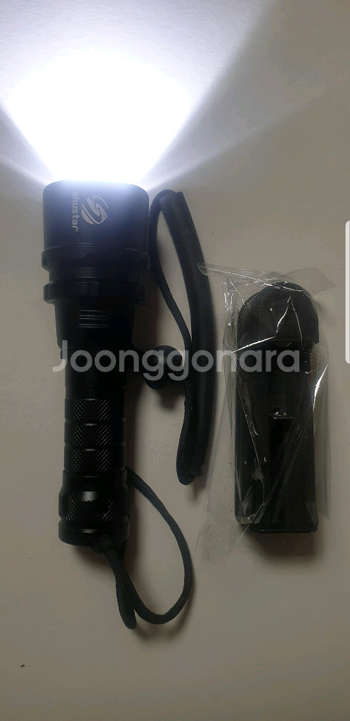 방수랜턴(충전지2알포함).방수손전등.다이빙 랜턴,해루질--7