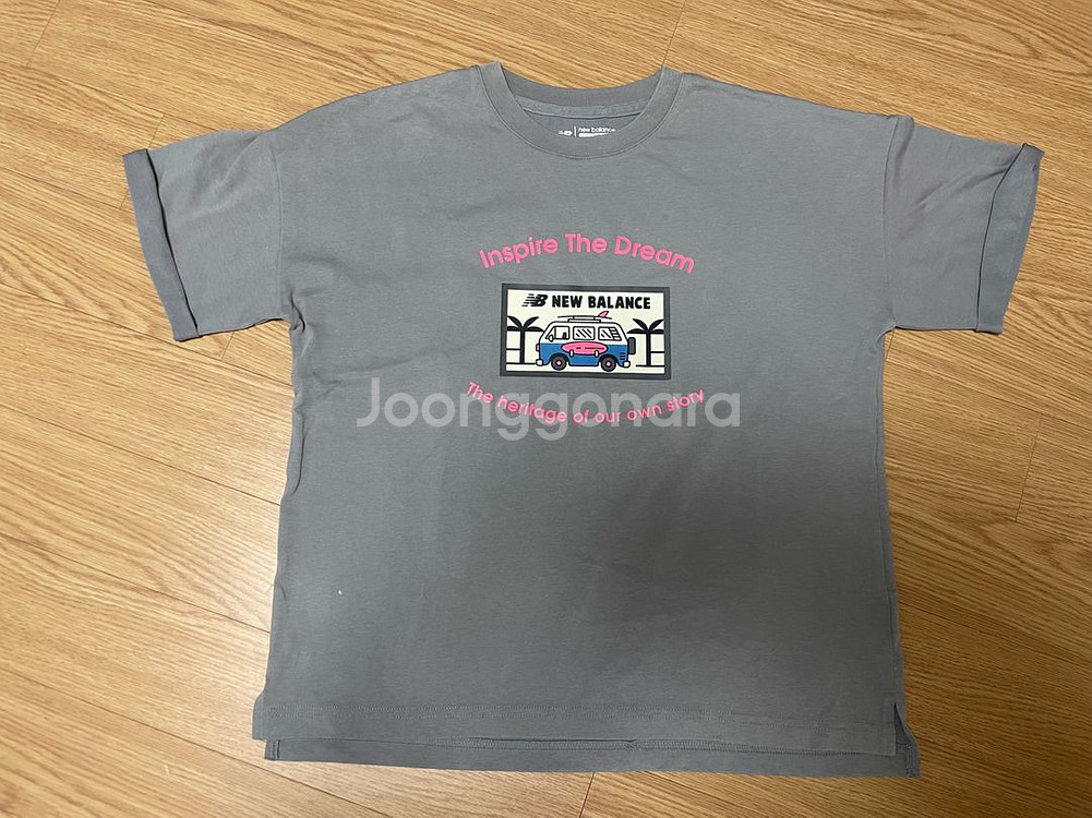 뉴발란스 폴햄 주니어 160 반팔티--1