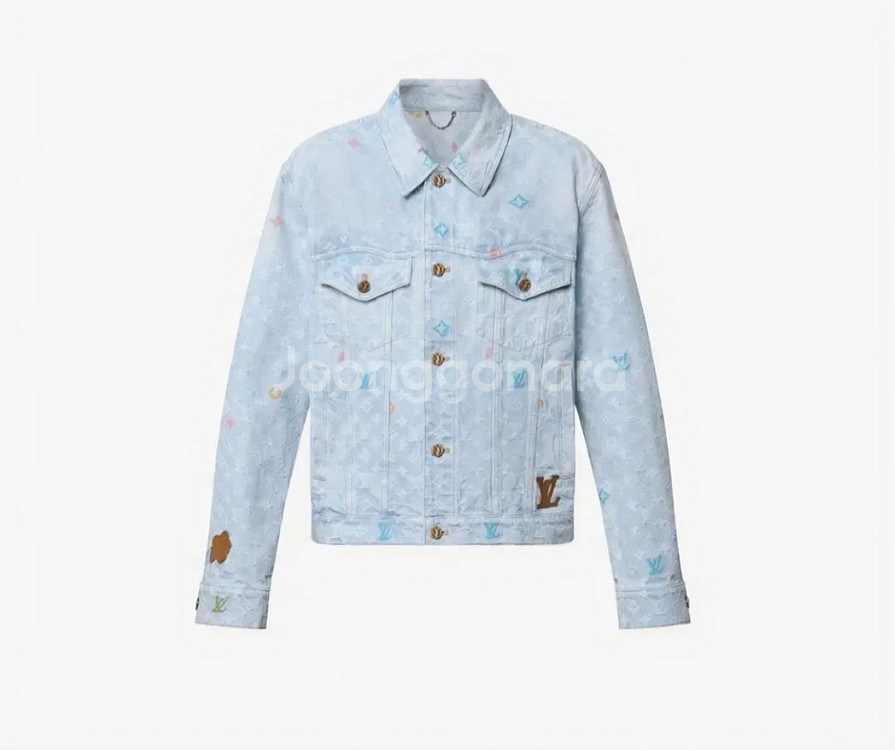 루이비통X 타일러 콜라보 데님자켓(새상품)--0
