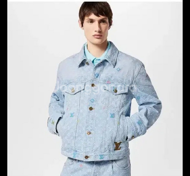 루이비통X 타일러 콜라보 데님자켓(새상품)--1