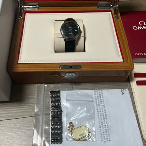 정식오버홀)오메가 드빌 36.8mm 검판 브슬
