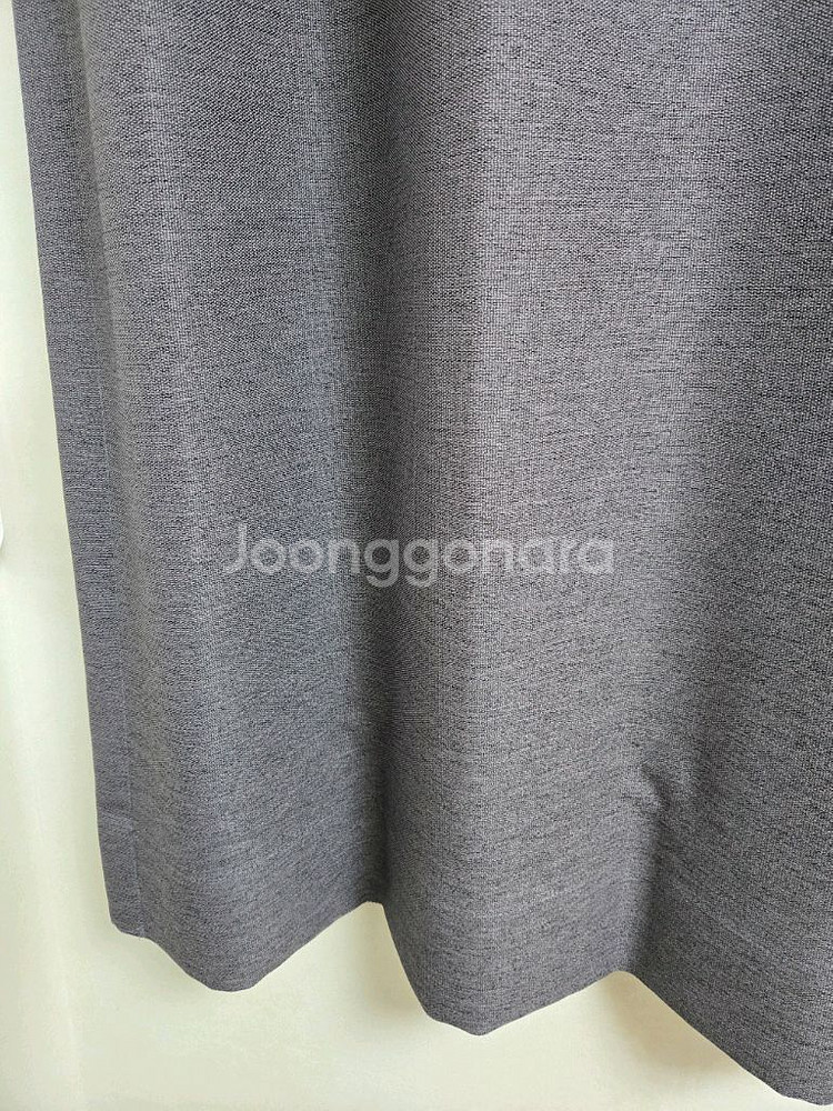 아라크네 암막 커튼 다크그레이 형상기억 주름--1