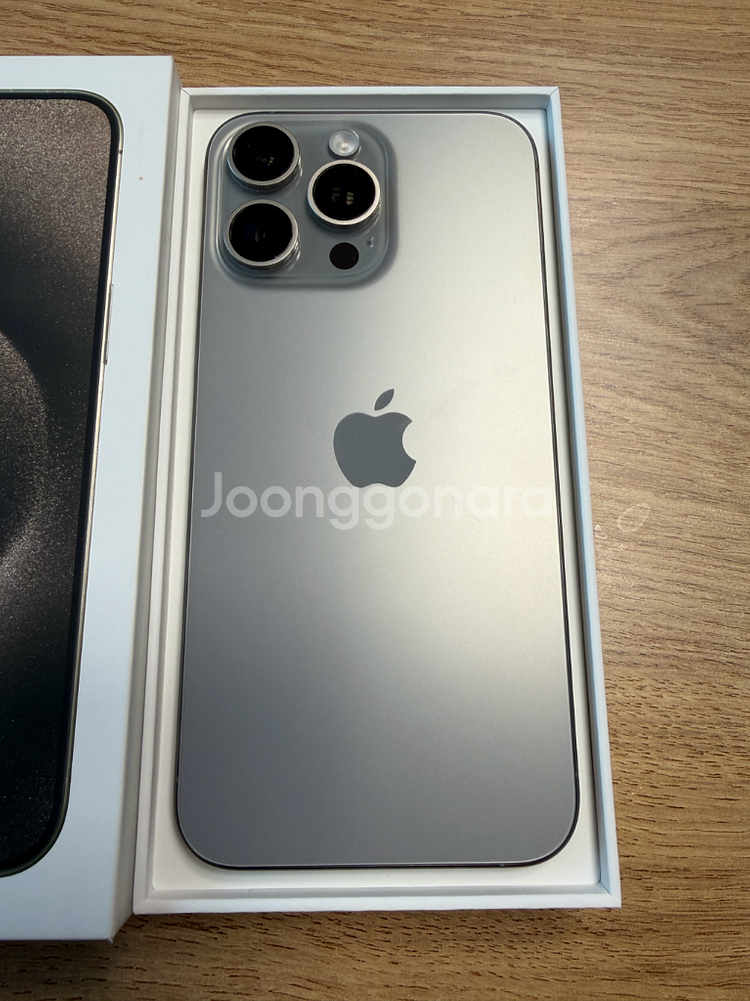 아이폰15 프로맥스 256gb 네추럴티타늄--3