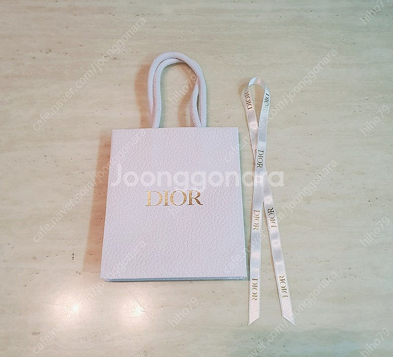 [정품]디올 쇼핑백+리본 SET,디올 가방,디올 박스--0