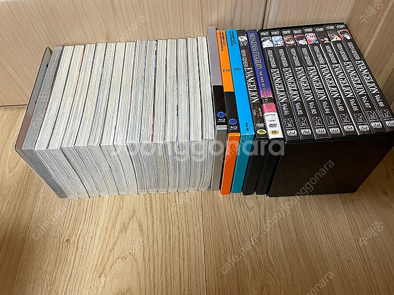 에반게리온 DVD세트 + 만화 1-14권+가이드북 팜--2