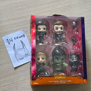 핫토이 코스베이비 캡틴아메리카, 윈터솔져, 블랙위도우