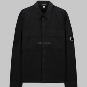 cp컴퍼니 가먼트다잉 렌즈 2포켓 오버셔츠 L