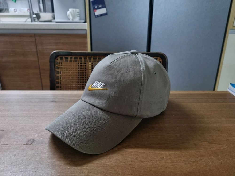 나이키 모자 레트로 헤리티지 2톤 자수 볼캡--1