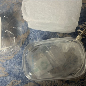 투명 키링 파우치