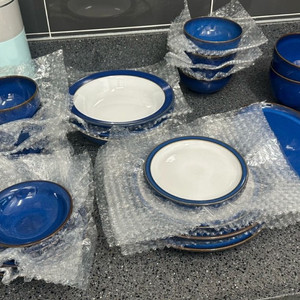 덴비 임페리얼 블루 4인 식기 세트