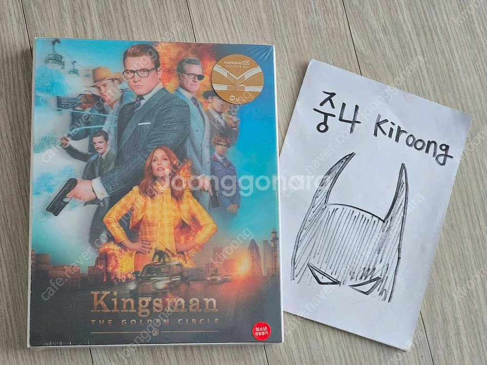 킹스맨 : 골든 서클 렌티쿨러 스틸북 한정판 블루레이--0