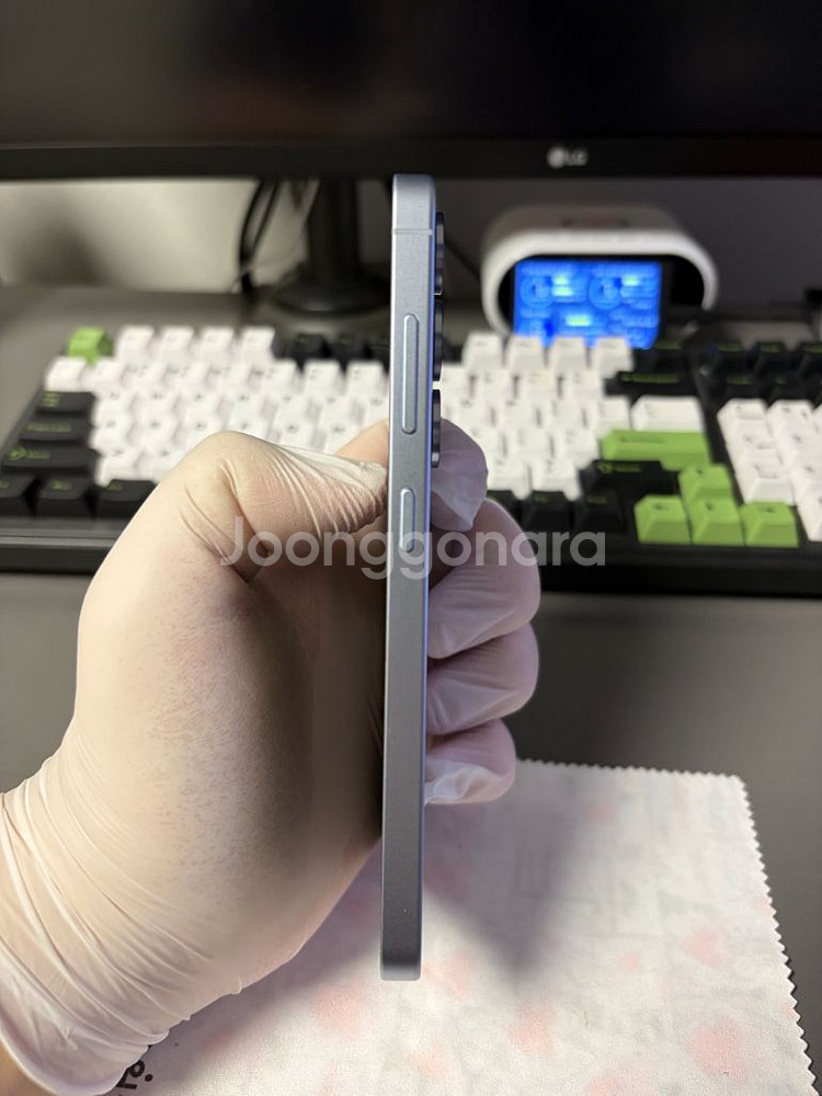 갤럭시 s25 512g 아이스블루 자급제 s급--13