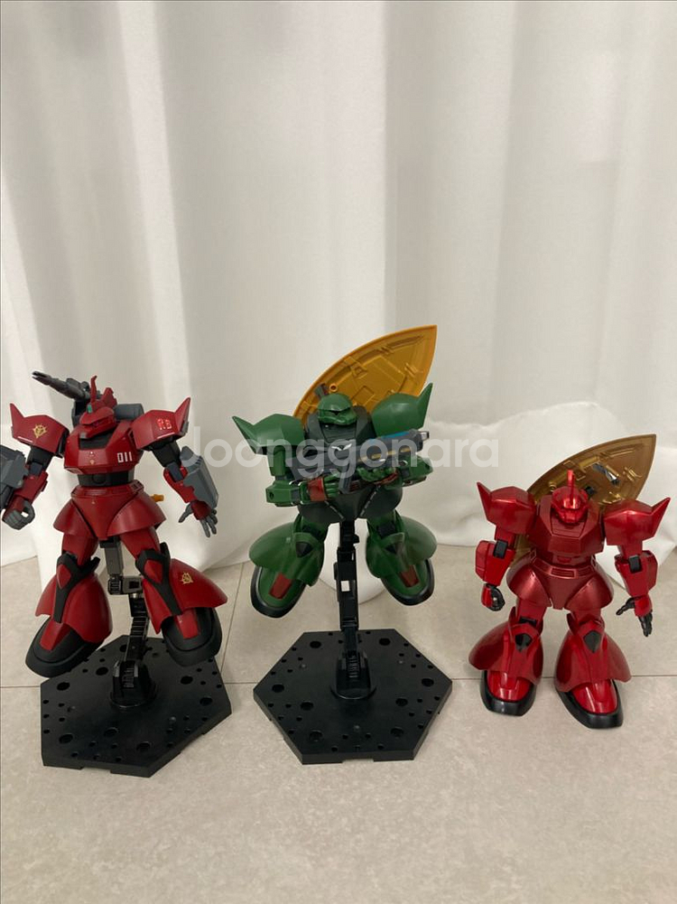 hg 겔구그 도색 가조립 3종 판매--0