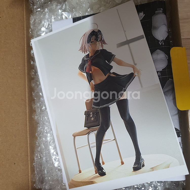 페이트 숫자몰 리캐 잔다르크 알터 미소녀 레진 키트--2