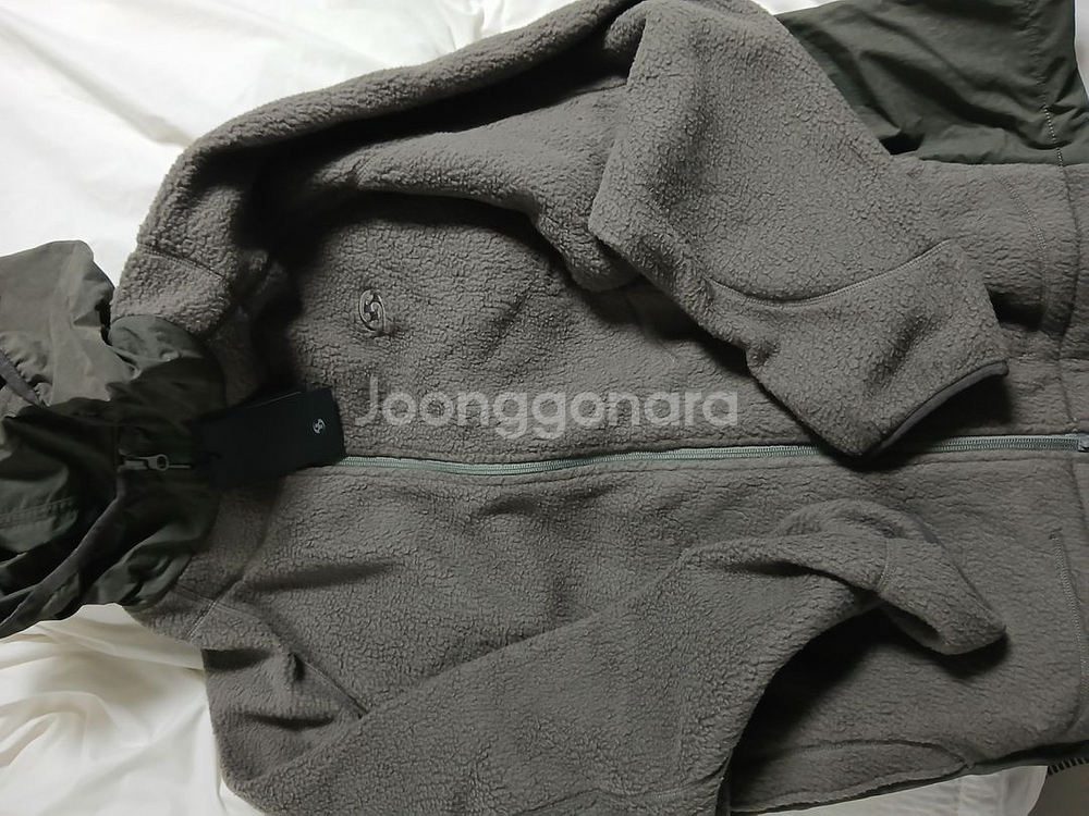 산산기어 플리스 자켓 카키 25fw 새상품--1