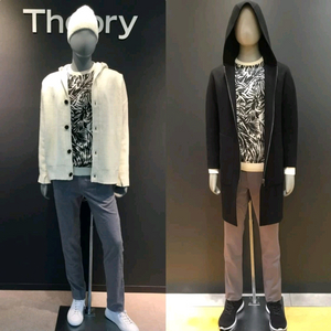 theory 띠어리 실크캐시미어 혼방 패턴 니트 스웨터