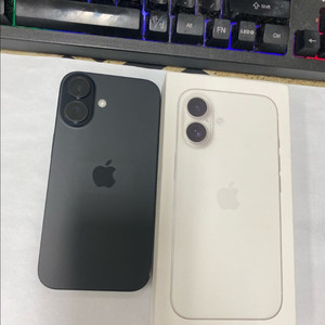 아이폰16 블랙 액정SS급 256GB 배터리성능92%