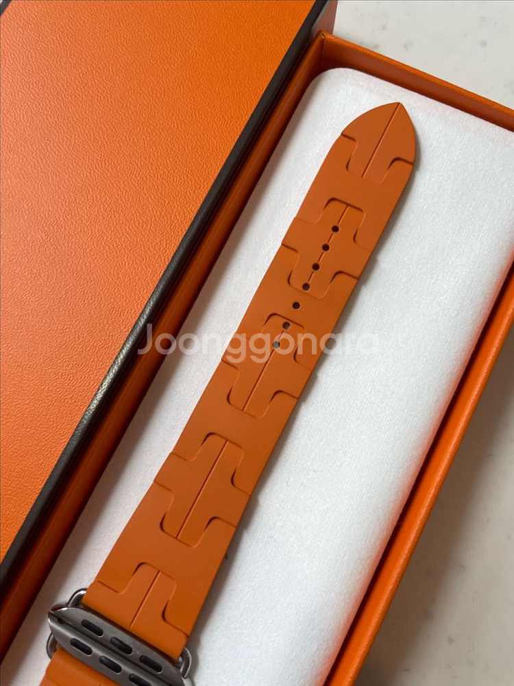 애플워치 에르메스 킬림 디버클 46mm SSS급--2