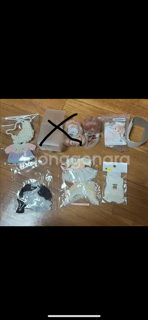 구체관절인형 포켓 의상,가발 일괄판매--0