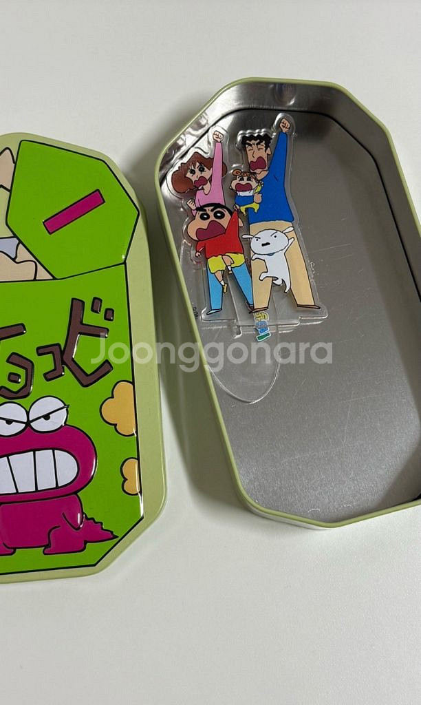 짱구는 못말려 틴케이스 (아크릴 포함)--0