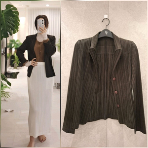 플리츠플리즈 시커 베이직자켓3 이세이미야케